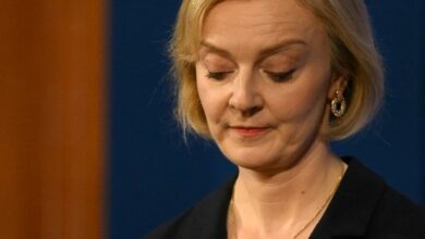 Photo of British PM Liz Truss announces resignation
