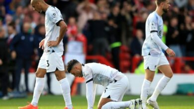 Photo of Liverpool lose at Forest, Haaland hits double for Man City