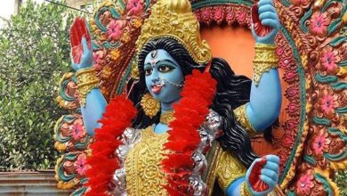 Photo of Kali Puja today