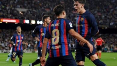 Photo of Nervy Barca cling on to beat Celta and top La Liga