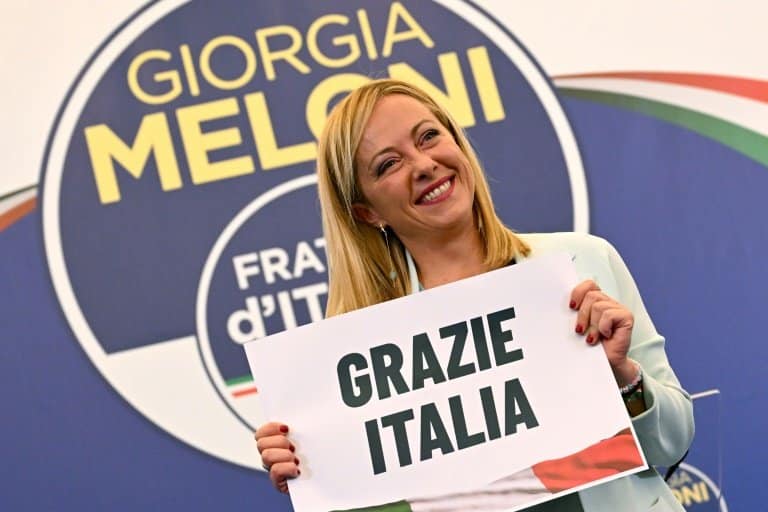 Far-right Meloni set to become Italy's first woman PM