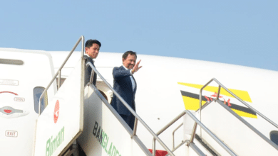 Photo of Brunie Sultan leaves Dhaka