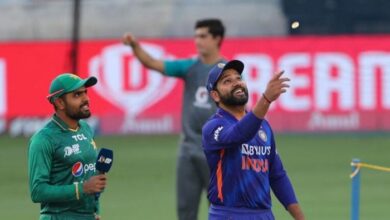 Photo of Pak vs Ind: India win toss, choose to field first in high-octane clash