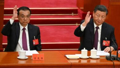 Photo of Xi in control at China Congress, as ex-president removed