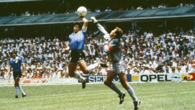 Photo of Maradona’s ‘Hand of God’ ball to go up for auction