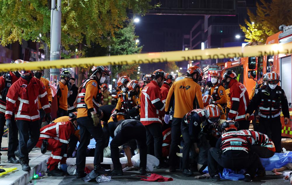 Scores hurt, many feared dead in Seoul Halloween tragedy