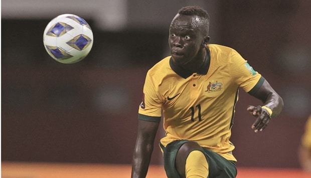 Australia’s Mabil completes journey from refugee camp to World Cup