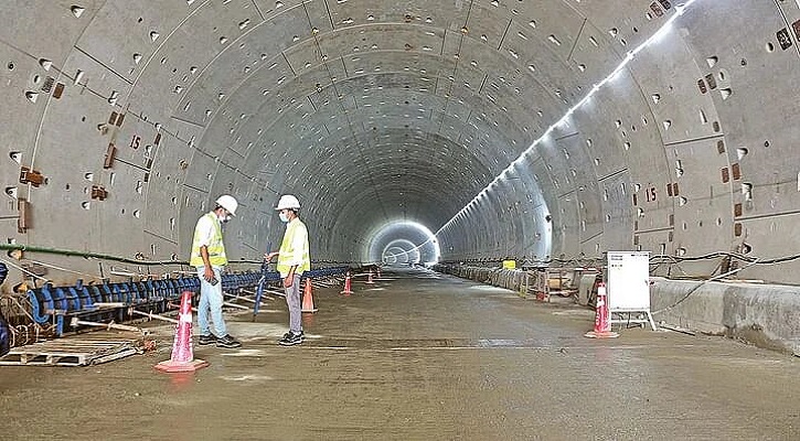 Bangabandhu Tunnel under Karnaphuli to open partially this month: Quader