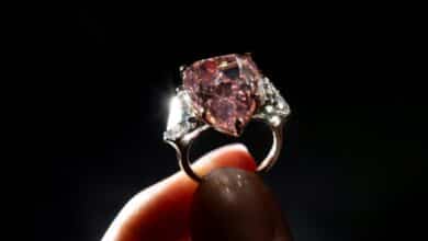 Photo of Fortune Pink diamond sells for more than $28.5 mn