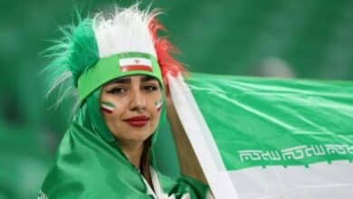 Photo of ‘No politics’: Iran and USA fans mix at World Cup game