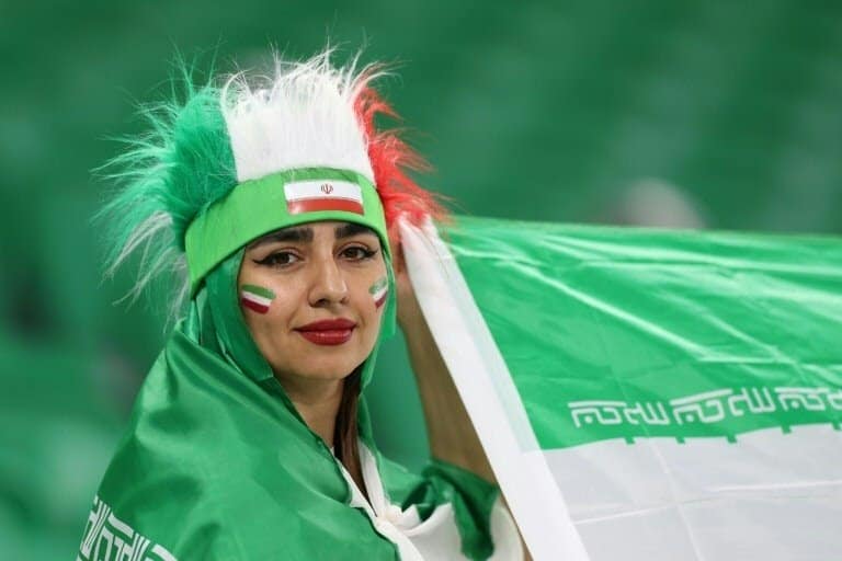 'No politics': Iran and USA fans mix at World Cup game