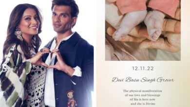 Photo of New mom Bipasha Basu reveals her baby’s name: ‘Blessed’