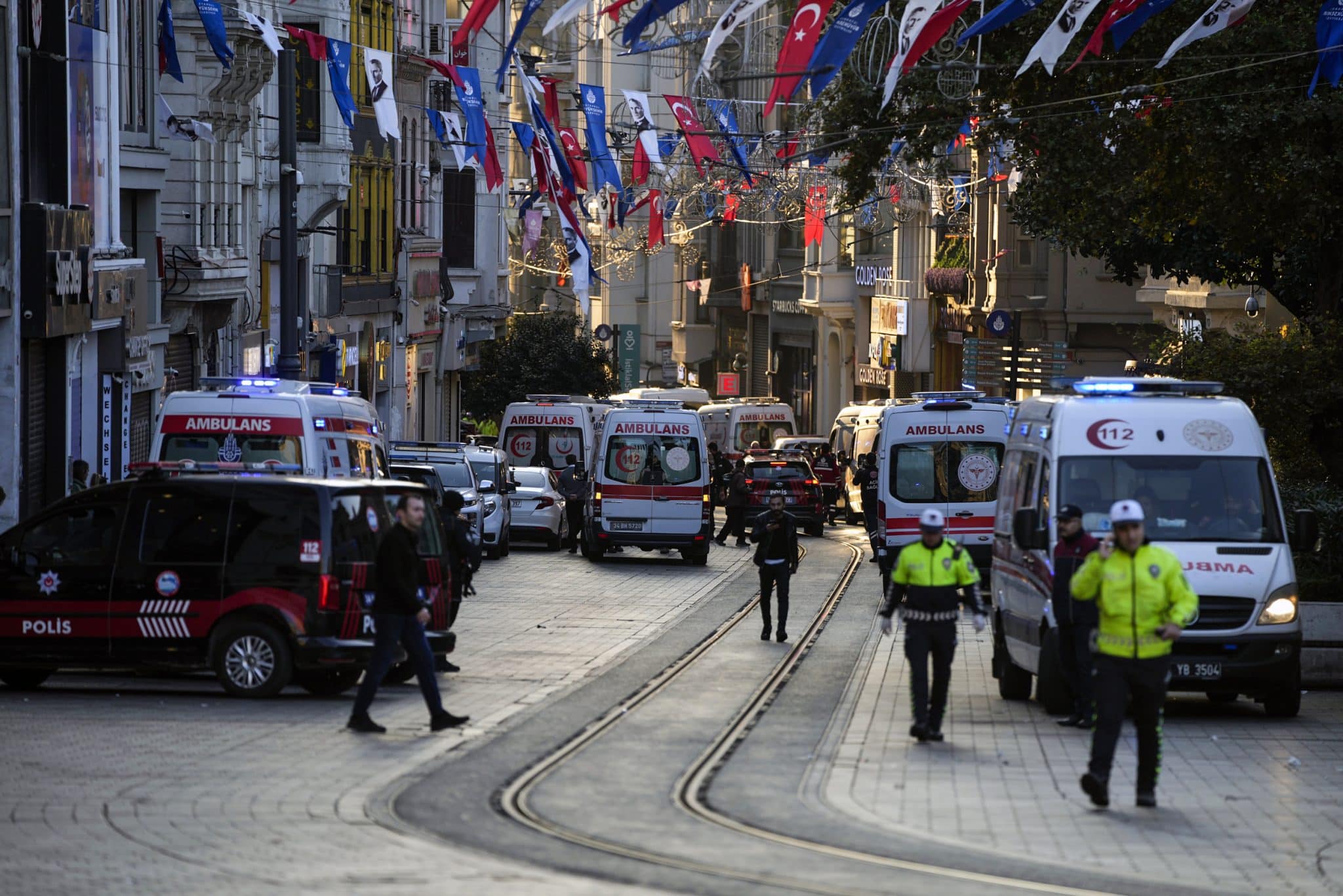 Turkey's Erdogan says bomb attack in Istanbul kills 6, injures 53