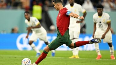 Photo of Cristiano Ronaldo becomes first man to score in five World Cups