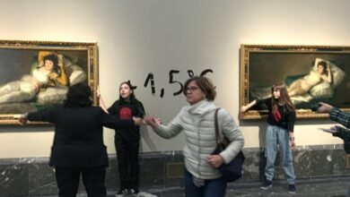 Photo of Protestors target Spanish masterpieces at Prado