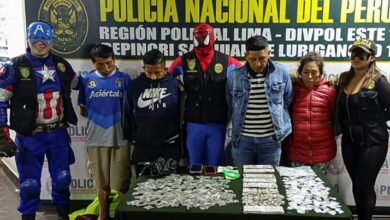Photo of Spider-Man and friends arrest Peru drug dealers