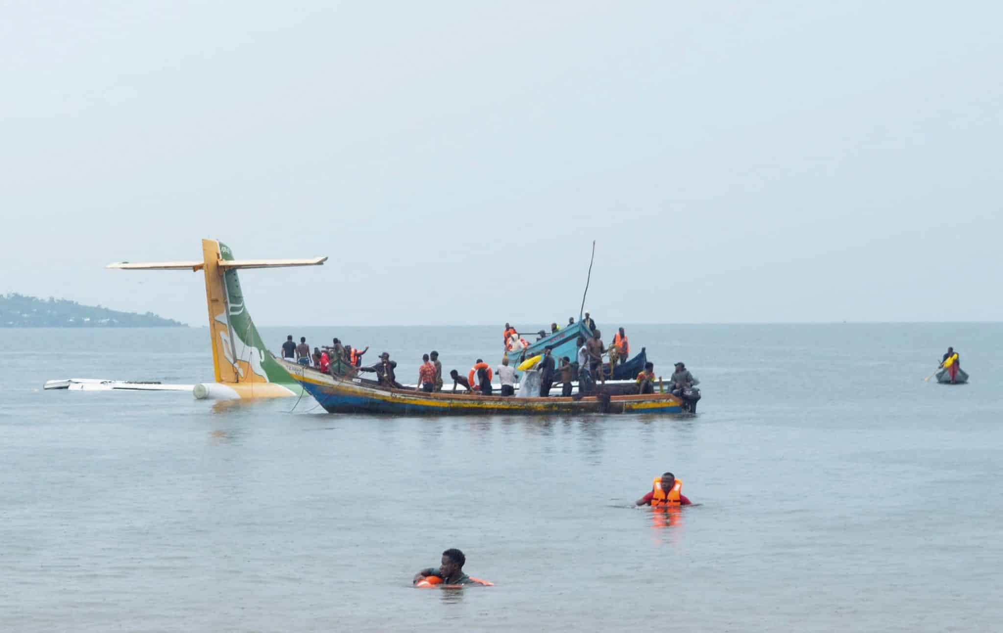 19 dead as passenger plane crashes into Lake Victoria in Tanzania