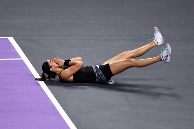 Garcia downs Sabalenka to seal WTA Finals victory