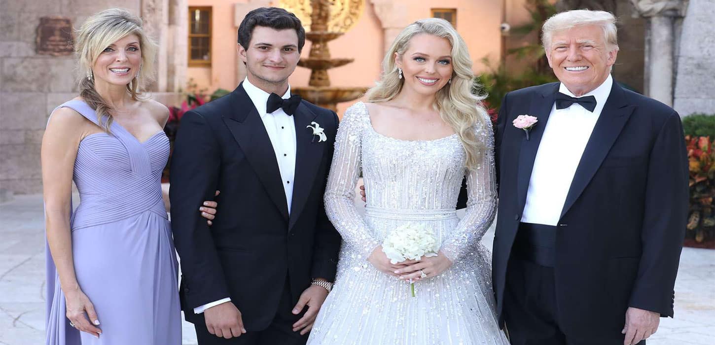 Trump's youngest daughter Tiffany marries Michael Boulos