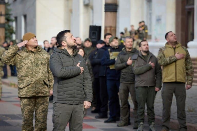 Ukraine's Zelensky hails Kherson capture as 'beginning of end of war'