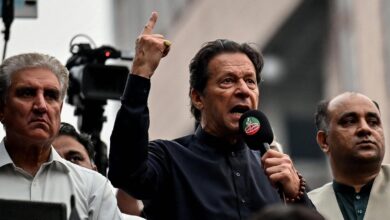 Photo of Former Pakistan PM Imran Khan wounded in assassination attempt