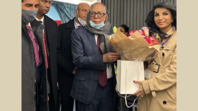 Photo of President reaches London from Berlin