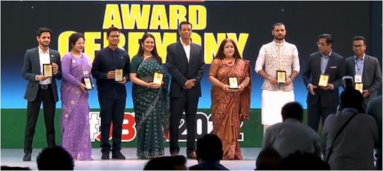 Sajeeb Wazed hands over Joy Bangla Youth Award to 10 winners