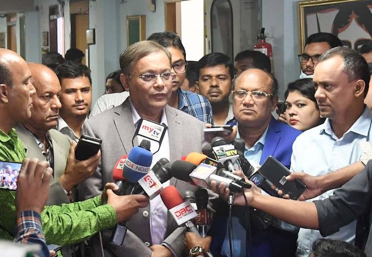 BNP wants to hold rally at Naya Paltan in fear of low turnout: Hasan Mahmud