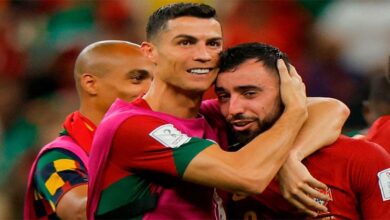 Photo of Fernandes believed Ronaldo had scored first goal against Uruguay