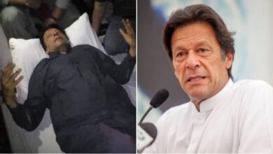 Photo of Ex-Pakistan PM Imran Khan recovering in hospital after assassination bid