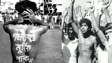 Photo of Shaheed Nur Hossain Day today