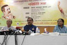 Photo of Obaidul Quader: No risk of conflict from Awami League side centering July 27 rally