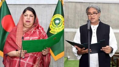 Photo of Newly-elected Member of Parliament Mohammad Ali Arafat takes oath