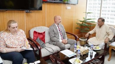 Photo of EU delegation meets Information and Broadcasting Minister Dr Hassan Mahnud