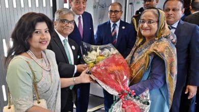 Photo of Prime Minister Sheikh Hasina arrives in Rome to attend United Nations food conference