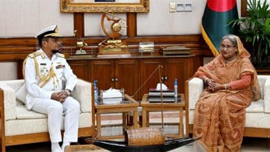 Photo of New navy chief pays courtesy call on Prime Minister