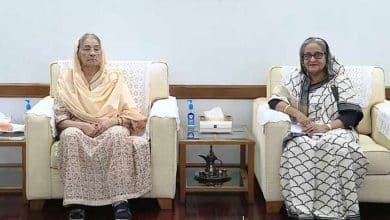 Photo of Raushan Ershad makes courtesy call on Prime Minister Sheikh Hasina