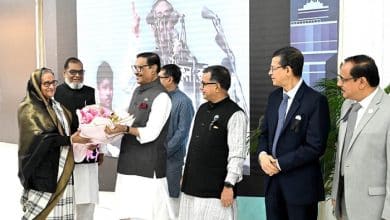 Photo of Prime Minister Sheikh Hasina returns home from South Africa