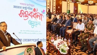 Photo of There will be no division in development: President Mohammed Shahabuddin