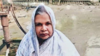 Photo of Journalist  Abu Sayem Akhand’s mother slaughtered in Tangail