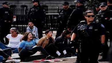Photo of 500 Jewish activists arrested at US Congress anti-Israel protest