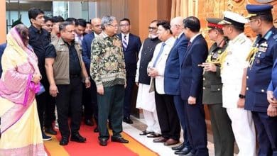Photo of President Mohammed Shahabuddin returns home after overseas treatment