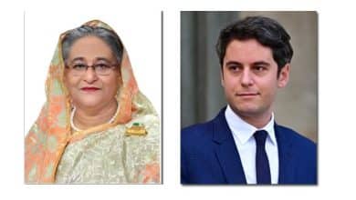 Photo of Sheikh Hasina greets new French Prime Minister Gabriel Attal