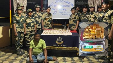 Photo of 16kg gold, smuggled from Bangladesh, found in Indian village