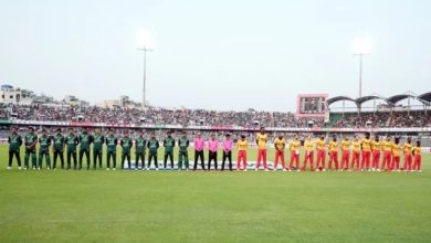 Photo of Mirpur stadium silent for one minute on Asim Jawad